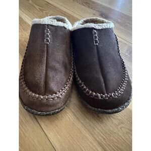 Sorrel falcon Ridge slipper shoe slide brown men’s size 10
